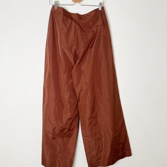 TANYA TAYLOR Kenia Pleated Wide-Leg Pants - Picture 3 of 9